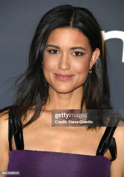 Julia Jones arrive at the 3rd Annual InStyle Awards at The Getty Center on October 23, 2017 in Los Angeles, California.