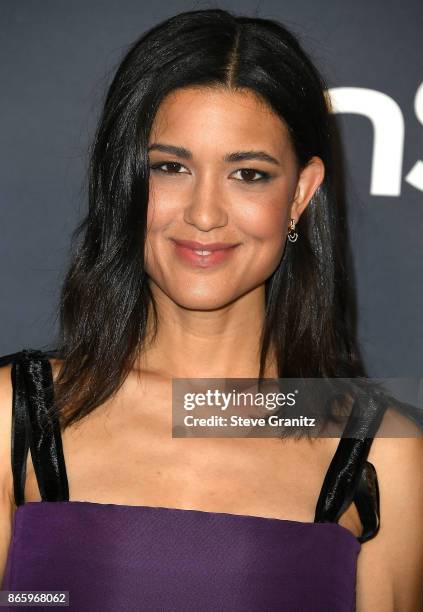 Julia Jones arrive at the 3rd Annual InStyle Awards at The Getty Center on October 23, 2017 in Los Angeles, California.