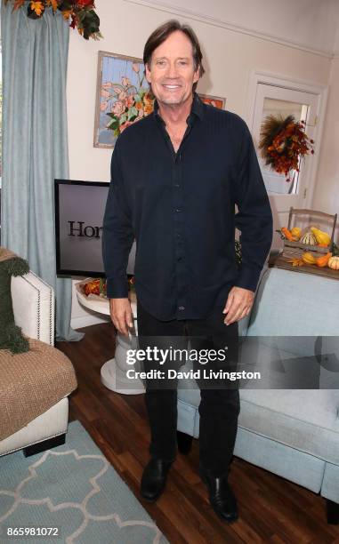 Actor Kevin Sorbo visits Hallmark's "Home & Family" at Universal Studios Hollywood on October 24, 2017 in Universal City, California.