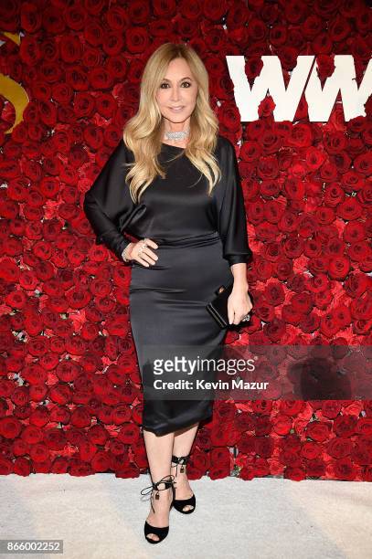 Anastasia Soare attends 2017 WWD Honors at The Pierre Hotel on October 24, 2017 in New York City.