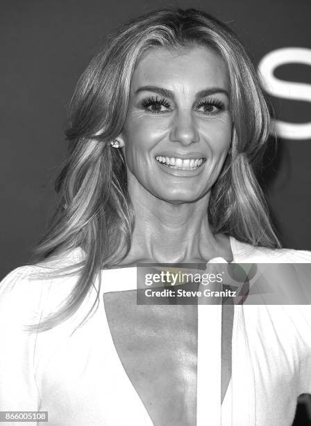 Faith Hill arrive at the 3rd Annual InStyle Awards at The Getty Center on October 23, 2017 in Los Angeles, California.