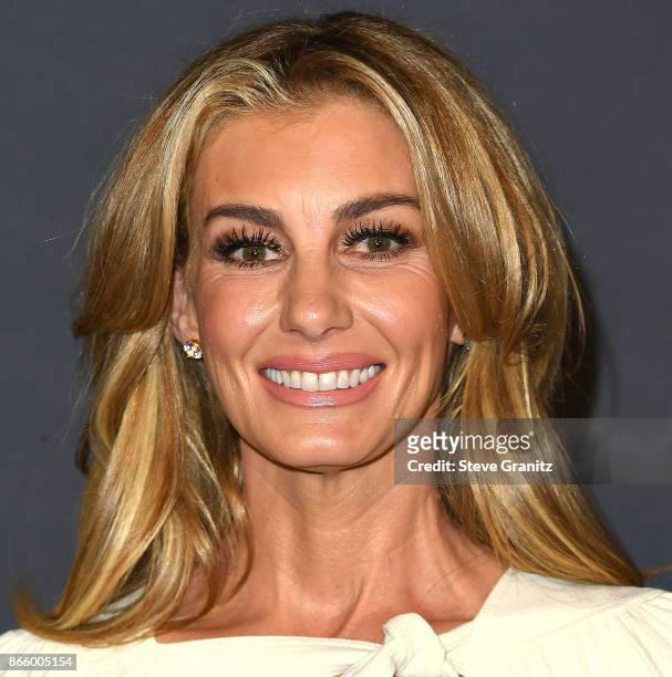 Faith Hill arrives at the 3rd Annual InStyle Awards at The Getty Center on October 23, 2017 in Los Angeles, California.