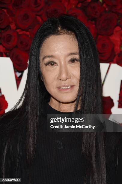 Vera Wang attends the 2017 WWD Honors at The Pierre Hotel on October 24, 2017 in New York City.