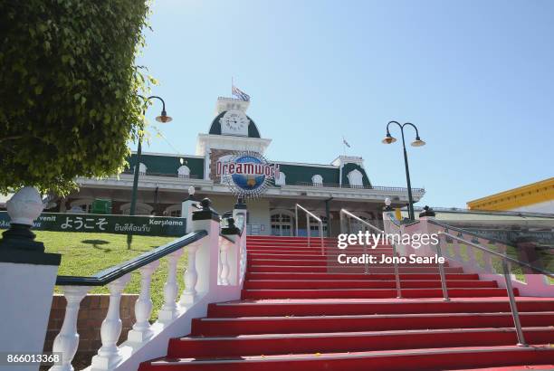 General view at Dreamworld on October 25, 2017 in Gold Coast, Australia. Four people were killed following an accident on the Thunder River Rapids...