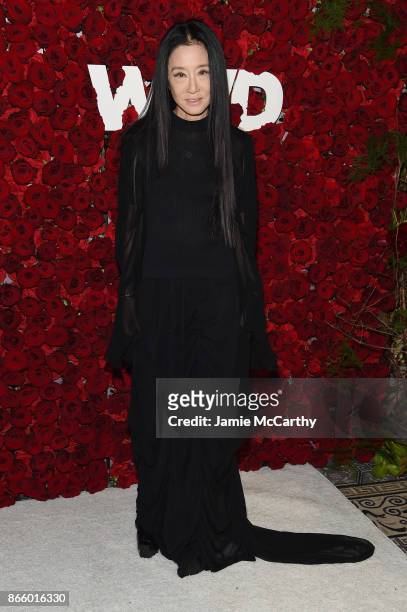 Vera Wang attends the 2017 WWD Honors at The Pierre Hotel on October 24, 2017 in New York City.
