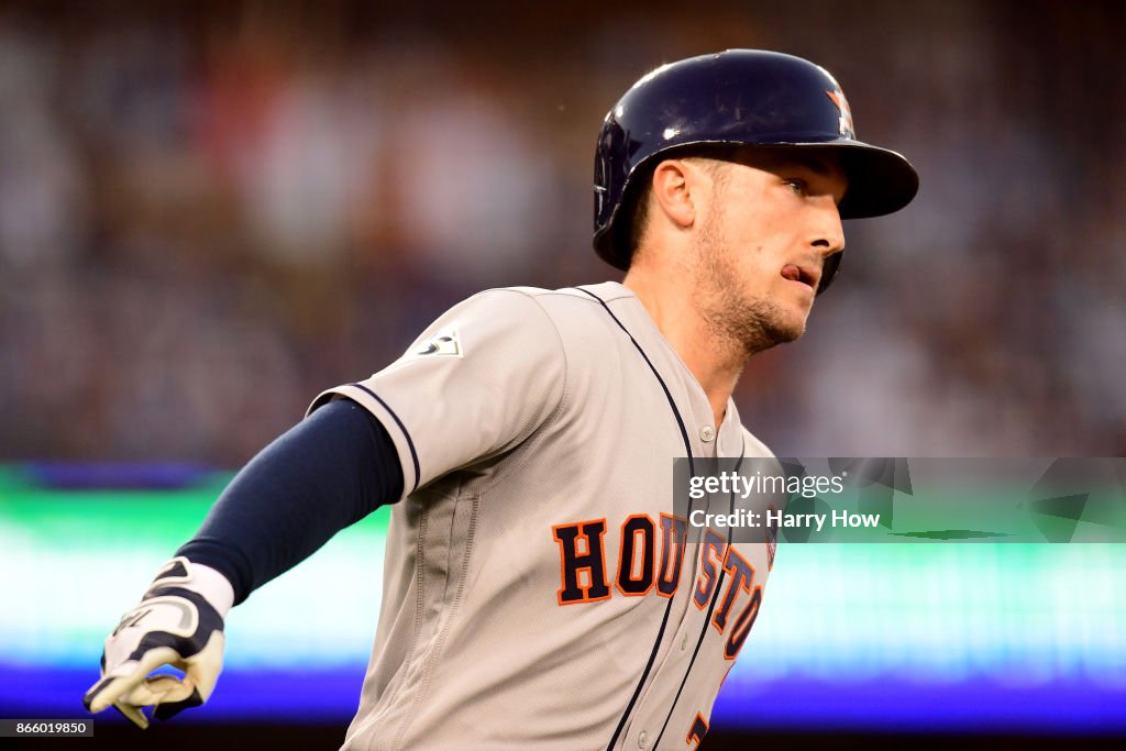 World Series - Houston Astros v Los Angeles Dodgers - Game One