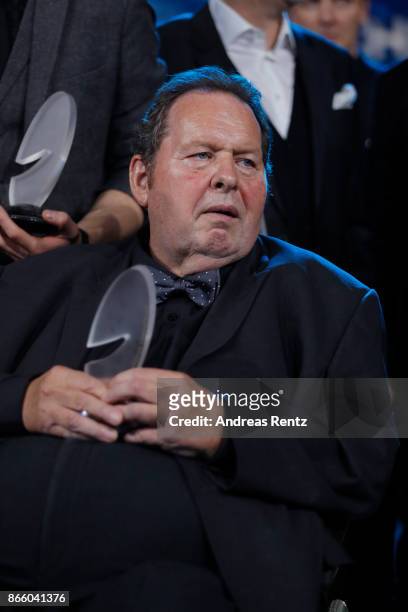 Ottfried Fischer receives the Honorary Award during the 21st Annual German Comedy Awards on October 24, 2017 in Cologne, Germany