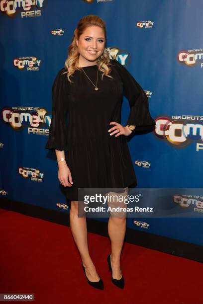 Caroline Frier arrives for the 21st Annual German Comedy Awards on October 24, 2017 in Cologne, Germany