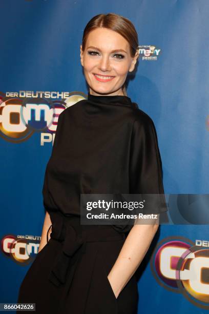 Martina Hill arrives for the 21st Annual German Comedy Awards on October 24, 2017 in Cologne, Germany