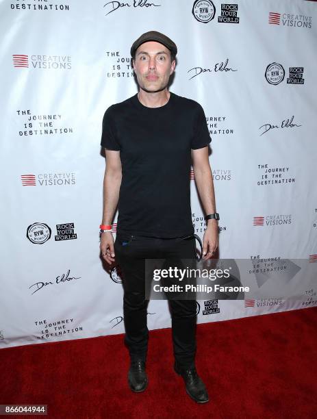 James Haven attends the premiere of "The Journey Is The Destination" at Laemmle Monica Film Center on October 24, 2017 in Santa Monica, California.