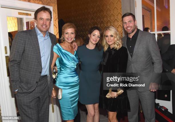 Comedian Kevin Nealon, actress Susan Yeagley, actress Kimberly Williams Pasile, singer-songwriter Carrie Underwood and NHL player Mike Fisher attend...