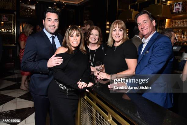 Mark Rousso, Melissa Rivers, Deborah McMalley, Colleen Bristo and Ken Miller attend The Launch of "Joan Rivers Confidential" published by Abrams at...