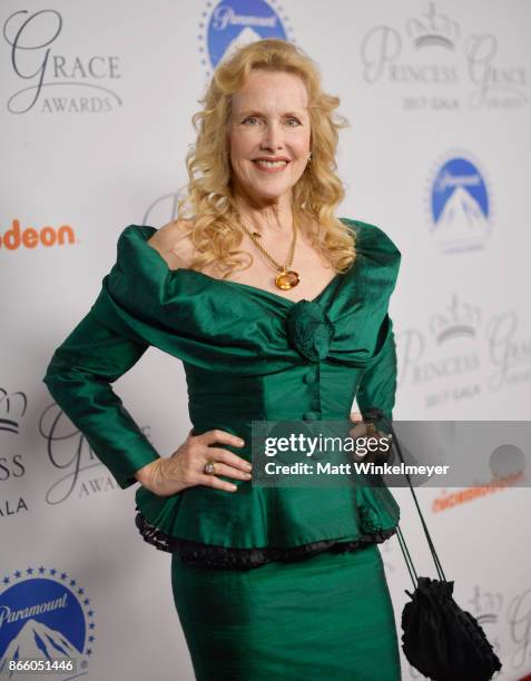 Leith Eaton attends the 2017 Princess Grace Awards Gala Kick Off Event with a special tribute to Stephen Hillenberg at Paramount Studios on October...