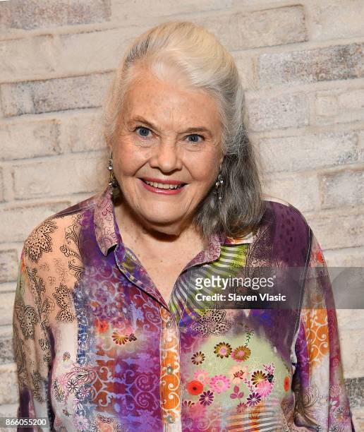 Actress Lois Smith attends "Marjorie Prime" special screening and reception at Anassa Taverna on October 24, 2017 in New York City.