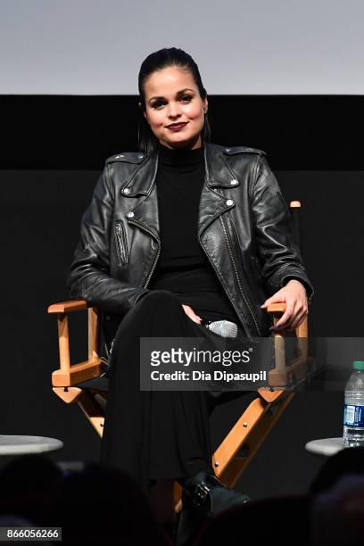 Lina Esco attends the New York Television Festival primetime world premiere of S.W.A.T. At SVA Theatre on October 24, 2017 in New York City.