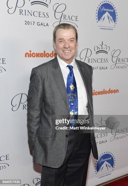Rodger Bumpass attends the 2017 Princess Grace Awards Gala Kick Off Event with a special tribute to Stephen Hillenberg at Paramount Studios on...