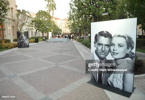 General view of the atmosphere at the 2017 Princess Grace Awards Gala Kick Off Event with a special tribute to Stephen Hillenberg at Paramount...