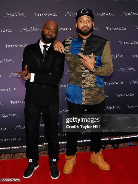 Desus & Mero attend New York Magazine's 50th Anniversary Celebration at Katz's Delicatessen on October 24, 2017 in New York City.