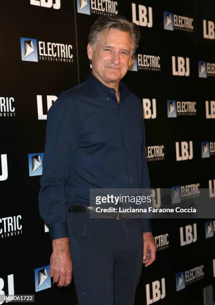 Actor Bill Pullman attends the premiere of Electric Entertainment's "LBJ" at ArcLight Hollywood on October 24, 2017 in Hollywood, California.