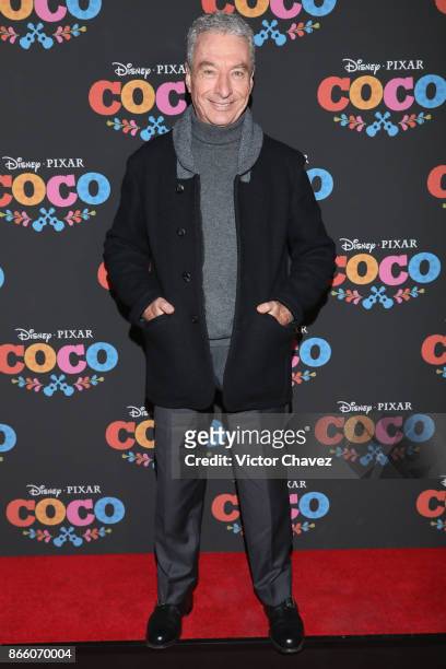 Cesar Costa attends the "Coco" Mexico City premiere at Palacio de Bellas Artes on October 24, 2017 in Mexico City, Mexico.