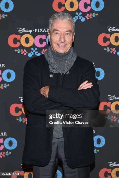 Cesar Costa attends the "Coco" Mexico City premiere at Palacio de Bellas Artes on October 24, 2017 in Mexico City, Mexico.