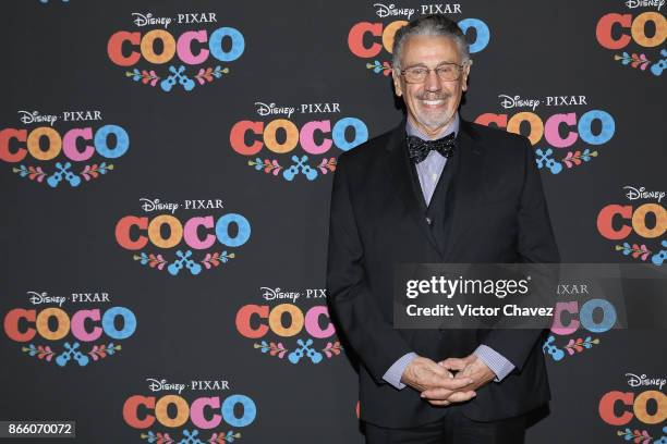 Alfonso Arau attends the "Coco" Mexico City premiere at Palacio de Bellas Artes on October 24, 2017 in Mexico City, Mexico.