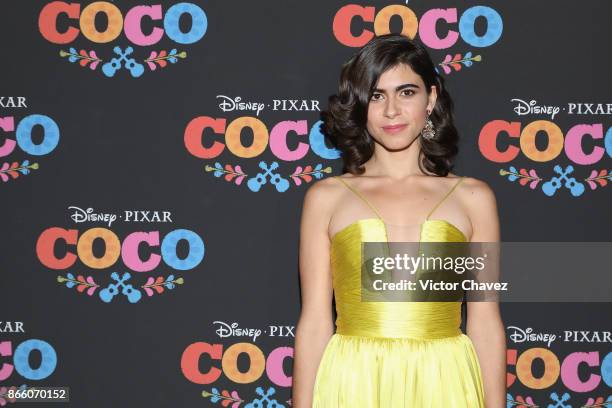 Sofia Espinosa attends the "Coco" Mexico City premiere at Palacio de Bellas Artes on October 24, 2017 in Mexico City, Mexico.