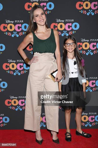 Kika Edgar attends the "Coco" Mexico City premiere at Palacio de Bellas Artes on October 24, 2017 in Mexico City, Mexico.