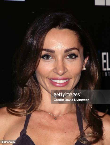 Actress Carlotta Montanari attends the premiere of Electric Entertainment's "LBJ" at ArcLight Hollywood on October 24, 2017 in Hollywood, California.