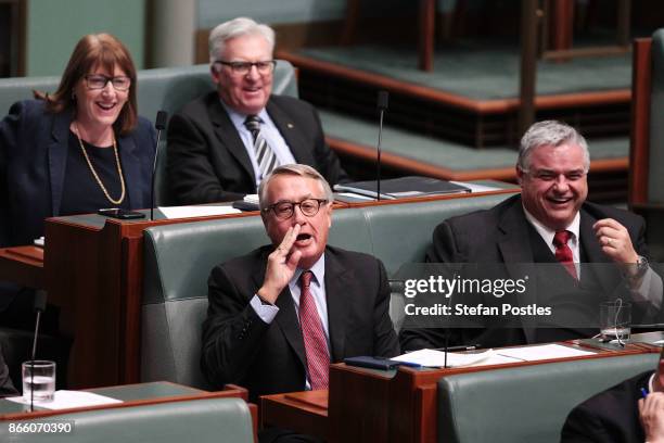 Wayne Swan during House of Representatives question time at Parliament House on October 25, 2017 in Canberra, Australia. The Sydney and Melbourne...