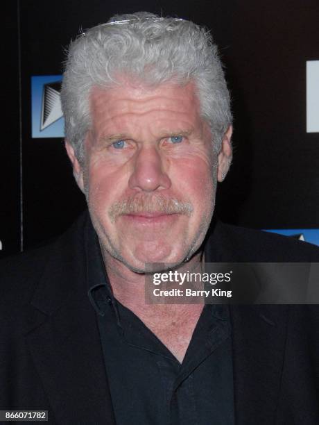 Actor Ron Perlman attends the premiere of Electric Entertainment's 'LBJ' at ArcLight Hollywood on October 24, 2017 in Hollywood, California.