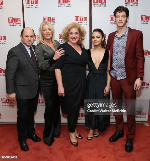 Jason Alexander, Sherie Rene Scott, Mary Testa, Aimee Carrero, Pico Alexander attend the Manhattan Theatre Club's Opening Night Party for 'The...