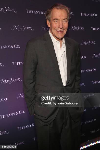 Charlie Rose attends New York Magazine's 50th Anniversary Celebration at Katz's Delicatessen on October 24, 2017 in New York City.