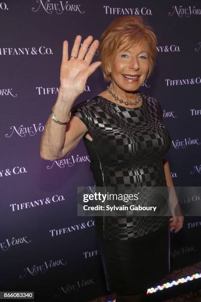 Gail Sheehy attends New York Magazine's 50th Anniversary Celebration at Katz's Delicatessen on October 24, 2017 in New York City.