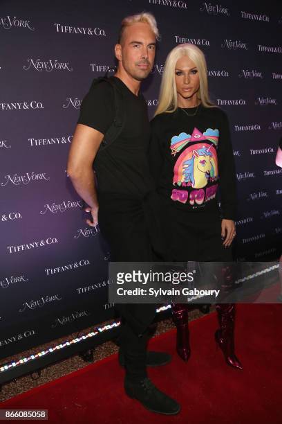 David Blond and Phillipe Blond attends New York Magazine's 50th Anniversary Celebration at Katz's Delicatessen on October 24, 2017 in New York City.