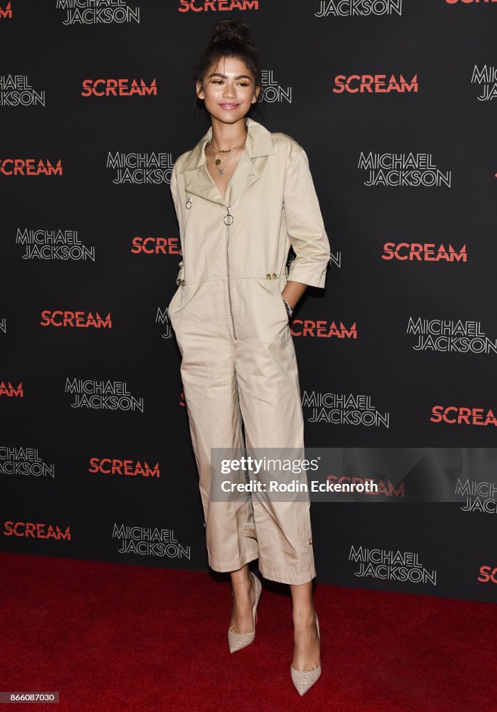 The Estate Of Michael Jackson And Sony Music Present Michael Jackson Scream Halloween Takeover - Arrivals