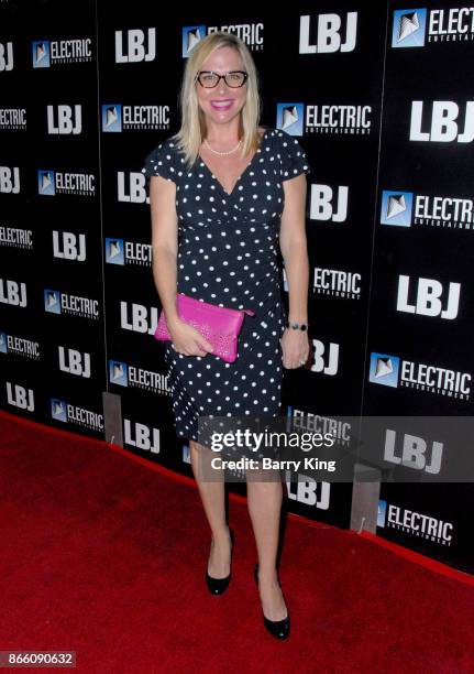 Actress Lisa Reyes attends the premiere of Electric Entertainment's 'LBJ' at ArcLight Hollywood on October 24, 2017 in Hollywood, California.