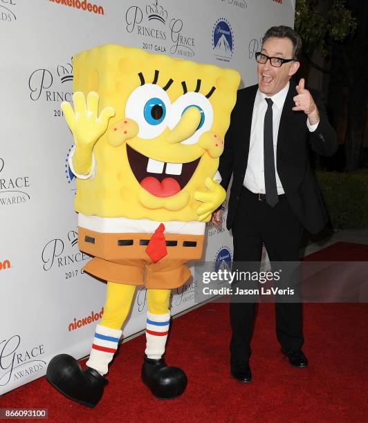 Actor Tom Kenny attends the 2017 Princess Grace Awards gala kick off event at Paramount Pictures on October 24, 2017 in Los Angeles, California.
