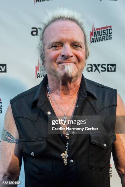 Joey Kramer attends the Loudwire Music Awards at The Novo by Microsoft on October 24, 2017 in Los Angeles, California.