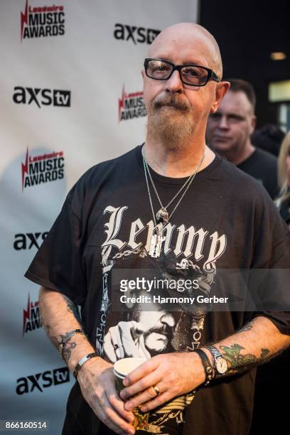 Rob Halford attends the Loudwire Music Awards at The Novo by Microsoft on October 24, 2017 in Los Angeles, California.