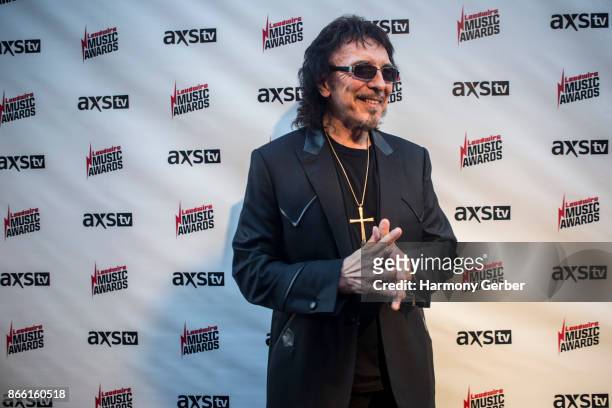 Tony Iommi attends the Loudwire Music Awards at The Novo by Microsoft on October 24, 2017 in Los Angeles, California.