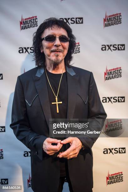 Tony Iommi attends the Loudwire Music Awards at The Novo by Microsoft on October 24, 2017 in Los Angeles, California.