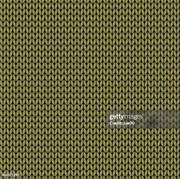 knitted seamless background - red thread stock illustrations