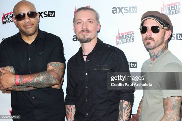 Metal Band Light The Torch attends the Loudwire Music Awards at The Novo by Microsoft on October 24, 2017 in Los Angeles, California.