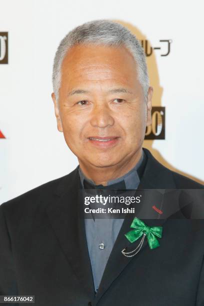 Member of the House Representatives, Akira Amari attends during the red carpet of the 30th Tokyo International Film Festival at Roppongi Hills on...