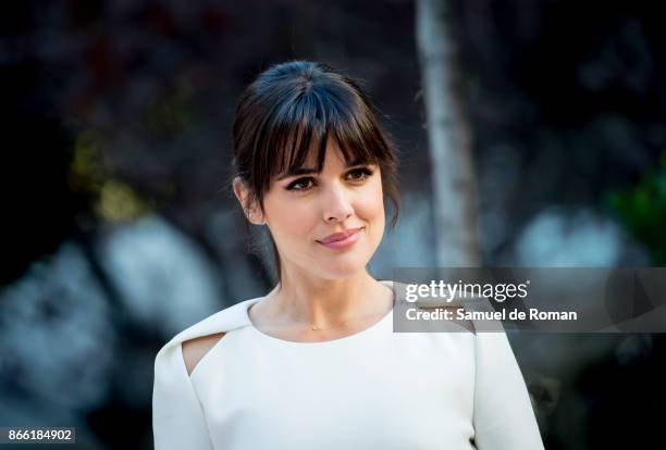 Actress Adriana Ugarte during 'El Sistema Solar' Madrid Photocall on October 25, 2017 in Madrid, Spain.