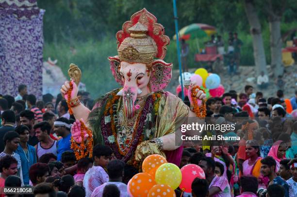 indian festivals: ganesh chaturthi -3 - cultural tradition stock pictures, royalty-free photos & images