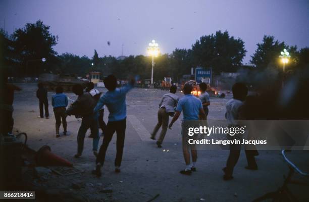 The protest movement of students that started seven weeks ago in Tiananmen Square ended in a blood bath with various sources claiming that between...