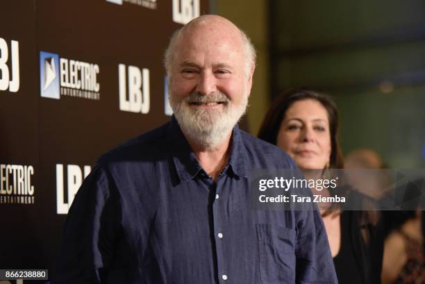Director Rob Reiner attends the premiere of Electric Entertainment's 'LBJ' at ArcLight Hollywood on October 24, 2017 in Hollywood, California.