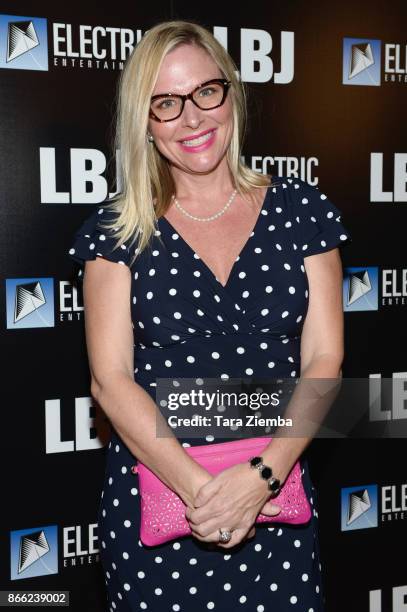 Lisa Reyes attends the Los Angeles Premiere of 'LBJ' at ArcLight Hollywood on October 24, 2017 in Hollywood, California.